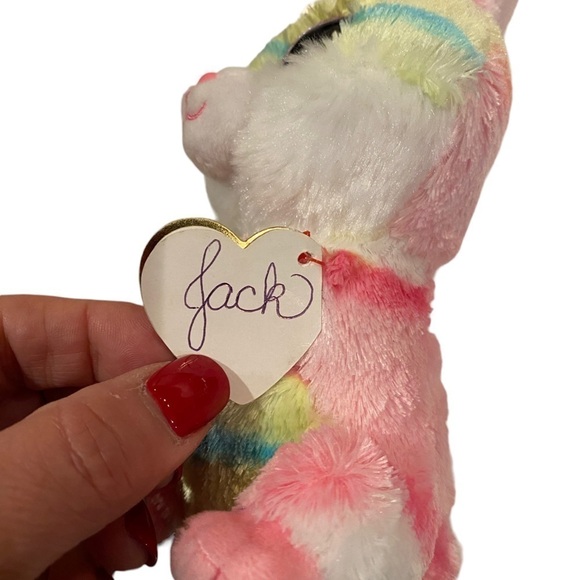 Easter 2017 Ty Silk Beanie Boo Lollipop Multi Color Stuffed Animal. - Picture 11 of 16